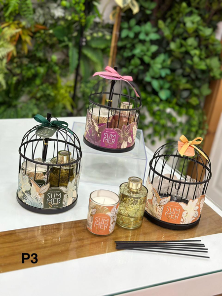 شمع عطري 3 قطع
