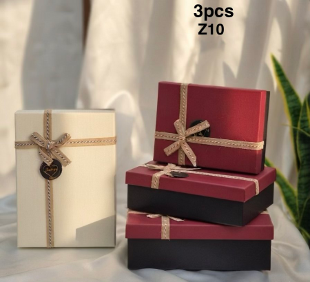 طقم صناديق 3 قطع Z10