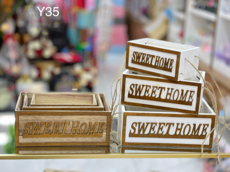 طقم صناديق sweet home 3 قطع